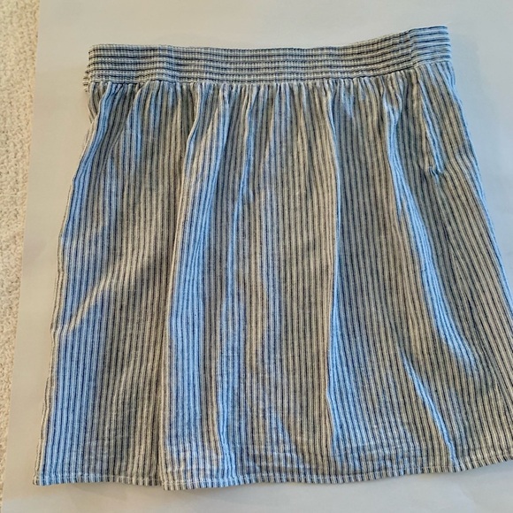 Clearance***Max Studio Striped Wrap Skirt - Picture 3 of 3